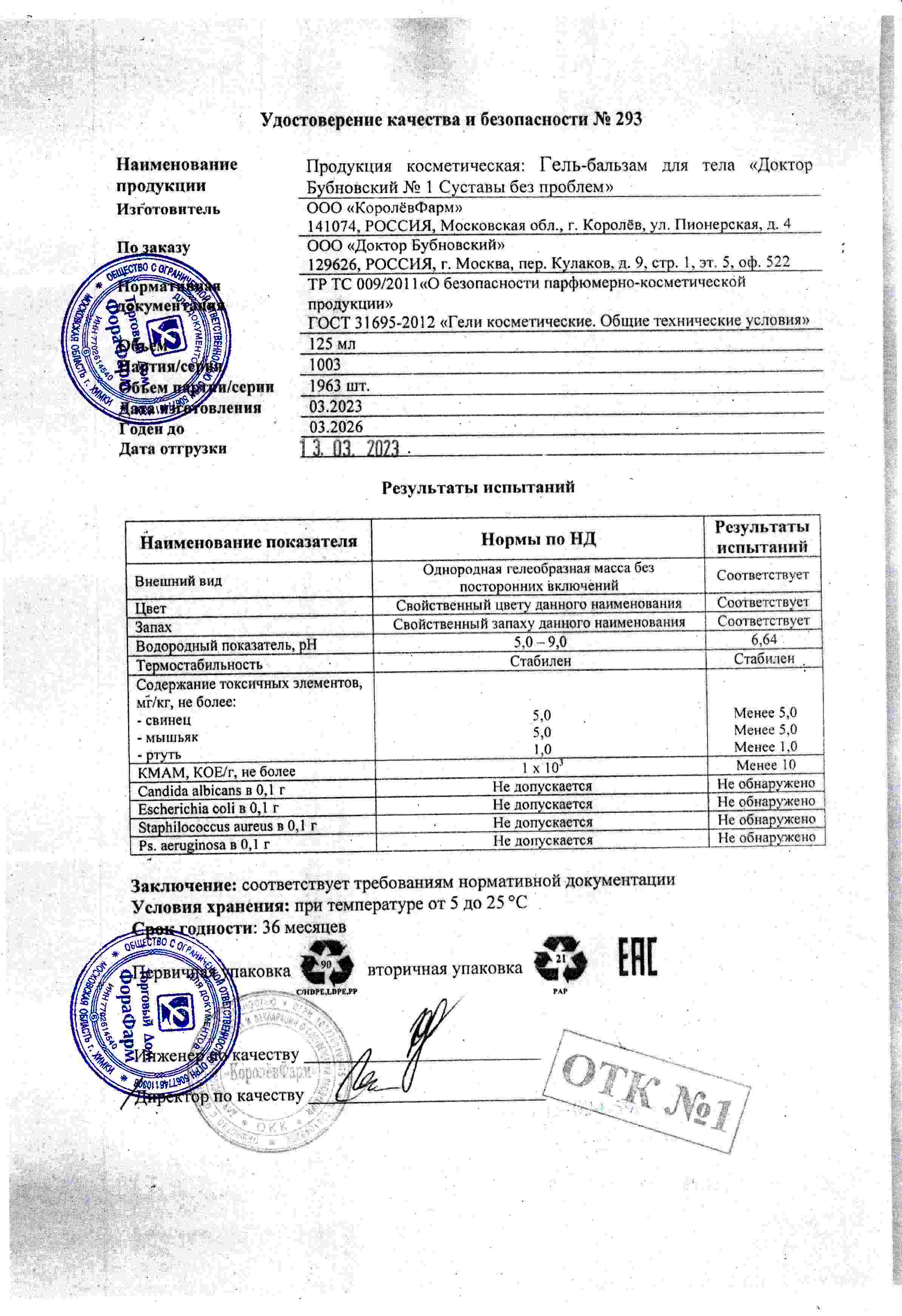 Паспорт №032023